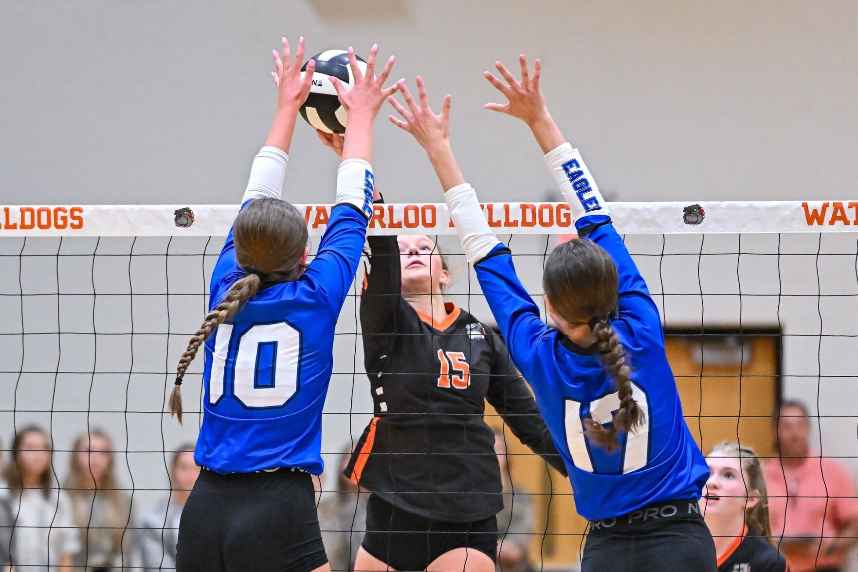 10/20/2025 - Girls Volleyball - Columbia at Waterloo